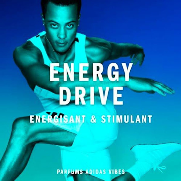 Eau de Parfum - ADIDAS - Vibes Energy Drive - Kardemomme - Pink Peber - 100 ml
