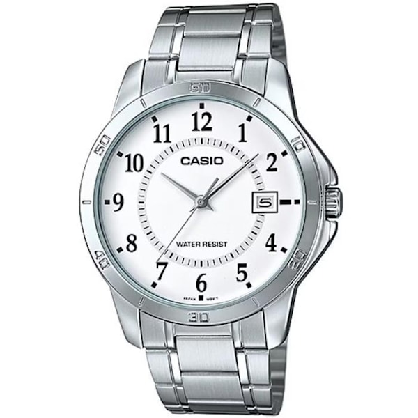 Ur - Casio - MTP-V004D-7BUDF - Rustfrit stål - Kvarts - Vandtæt