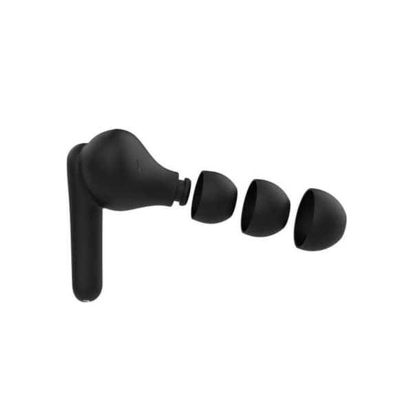 Trådløse høretelefoner - BELKIN - SOUNDFORM RHYTHM - Batteritid 28 timer - Bluetooth 5.3 - IPX5 Sort