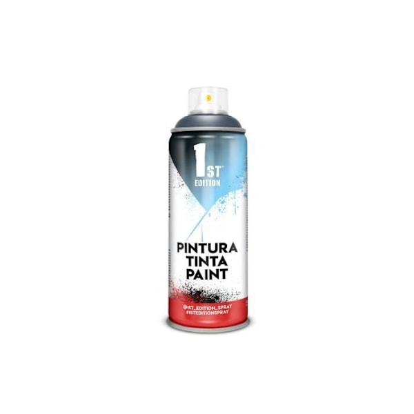 Sprayfärg - GENERISK - 1:a upplagan - 520cc - Mercurgrå - Matt Grå Kvicksilver