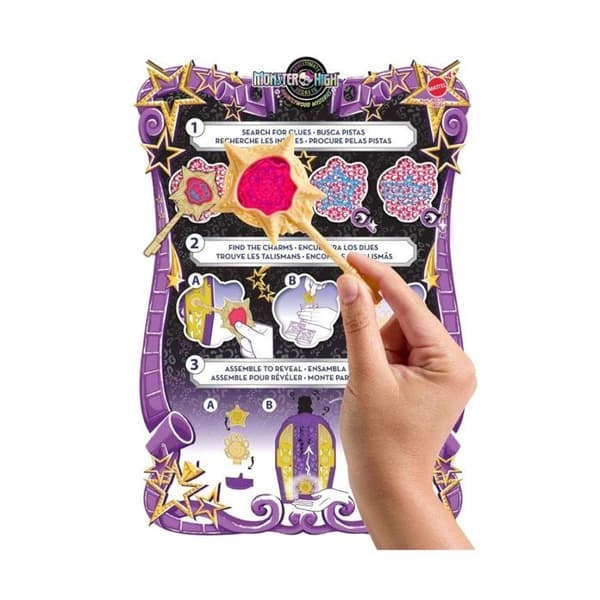 Monster High Dukke - MATTEL - Clawdeen Wolf - Skulltimate Secrets - 19 overraskelser - 4 år og op Farverig