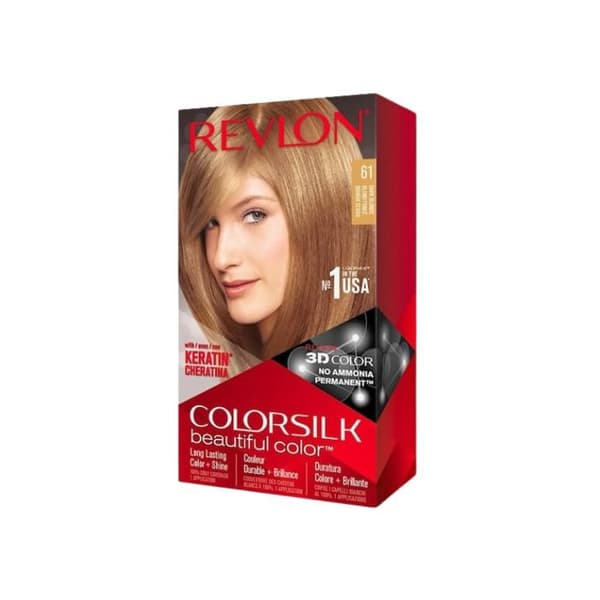 REVLON - Hårfarve Coloursilk # 61-Mørk Blond 1 enhed