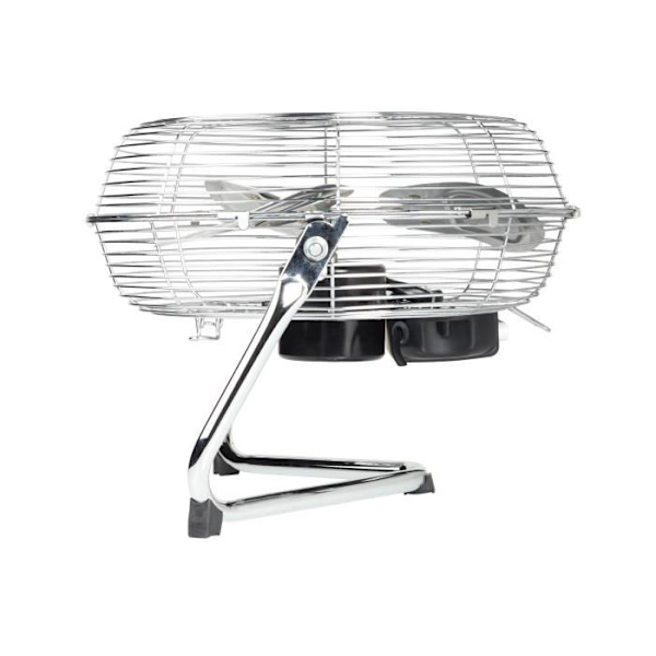 TRISTAR VE-5937 Metallituuletin Ø35 cm - 70 wattia - 3 nopeutta - Kallistava - Harmaa Grå krom