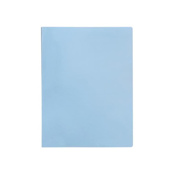 Protege-dokumenti liderpapel polypropylene joustava kansi 40 kiinteää taskua a4 220x297mm vaaleansininen läpinäkymätön