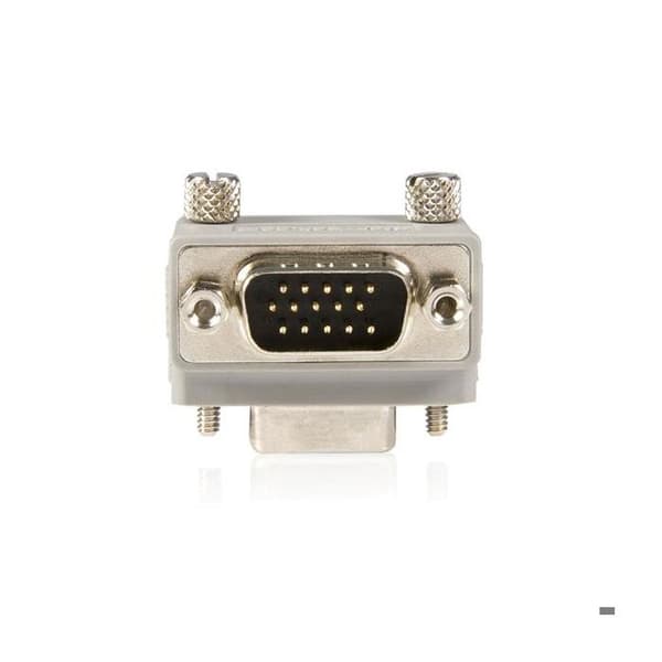 VGA-adapter - STARTECH - Type 2 - HD15 Han/Hun - Vinkelret - Grå