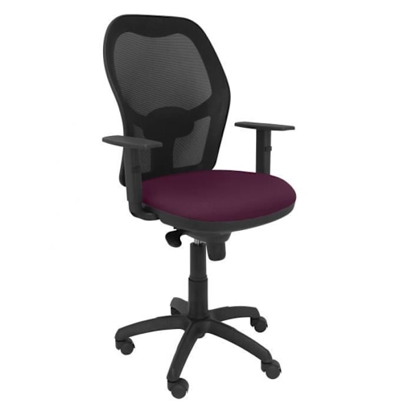 Ergonomisk kontorstol Jorquera - PIQUERAS Y CRESPO - Sort mesh - Lilla BALI stof