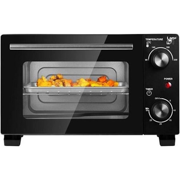 Mini uuni - Uusi - 10 L - 800W - Lämpötila 90-230 °C - Ajastin 30 minuuttia