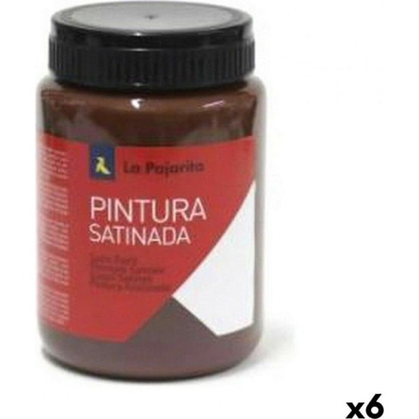 NC Gouache La Pajarita L-32 Brun Satiné Scolaire (35 Ml) (6 Enheter)