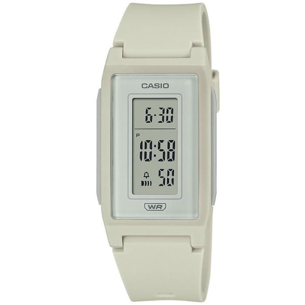 Casio Watch - Unisex - LF-10WH-8EF - Vattentät 3 Atm - Grå plastrem Grå