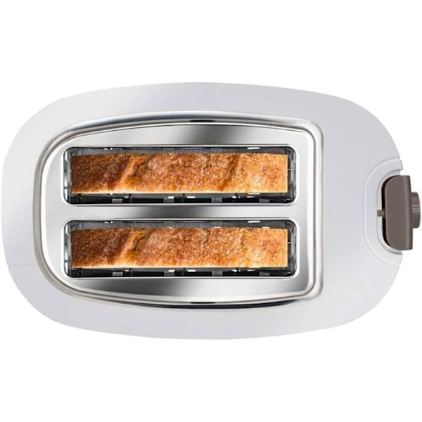 TAURUS My Toast II brödrost - Vit - 2 platser - 750W - Avfrostningsfunktion Vit