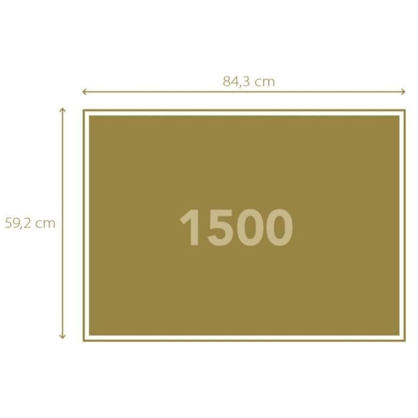 CLEMENTONI - Kompakt 1500 dele - Hong-Kong, The Hive