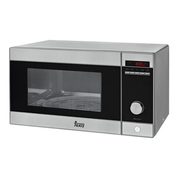 Grill mikroovn - TEKA - MWE 230 G Inox - 800 Watt - 23 liter - Optøning efter vægt