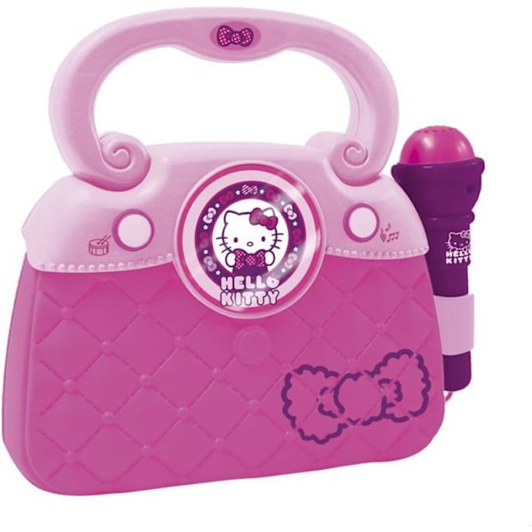 Mikrofoni - karaoke Hello kitty - 1511 - karaokelaukku Pinkki
