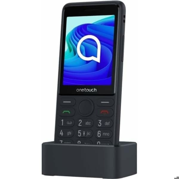 Mobiltelefon til ældre - TCL - One Touch 4042S - 128 GB SSD - 4G-forbindelse - Ergonomisk Grå