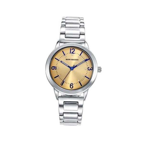 Ur - MARK MADDOX - Mod. SEPT16 MM7012-95 - Rustfrit stål - Metalrem - 33 mm