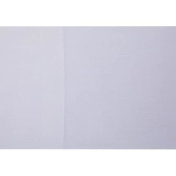 100 % bomuldsmadras - JAVIER LARRAINZAR - Iris Hot - 45x100 cm - Hvid - Naturlig - Almindelig