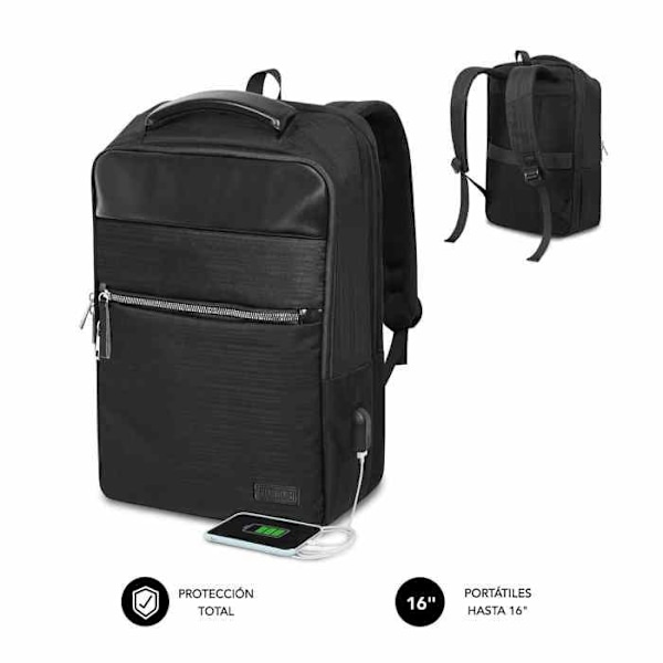 MOCHILA DE NEGOCIOS BUSINESS V2 AP -REPU 16" MUSTA