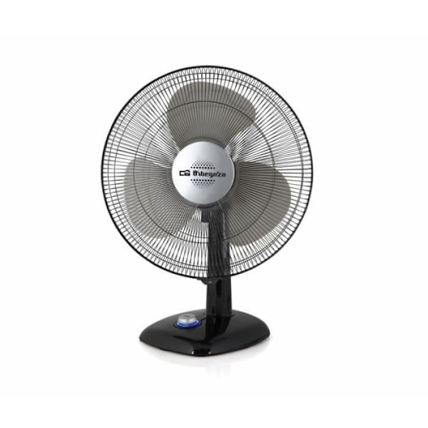 Bordventilator - Orbegozo - TF0124 - Sort - Elektrisk - 60 dB Svart