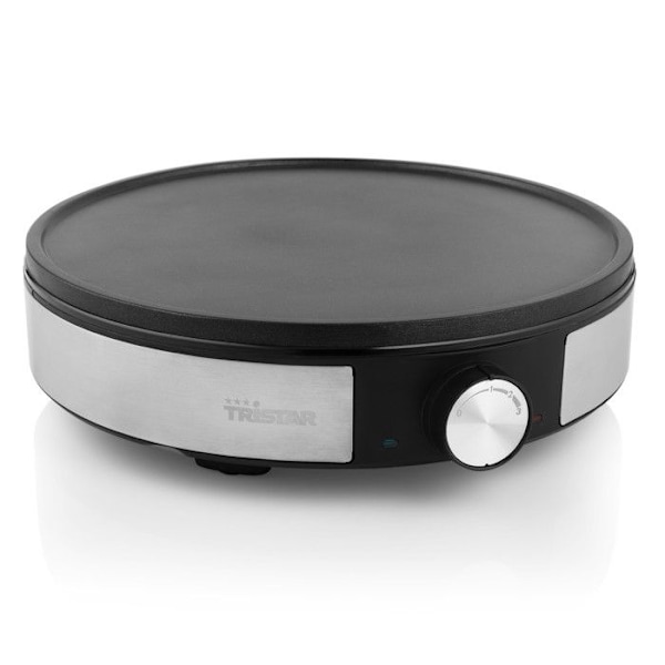 Crêpière - TRISTAR - BP2638 - Metallinhopean - 1.2 kW - Pieni kodinkone