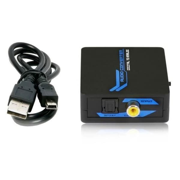 Optisk/coaxial audio konverter til analog - DCU