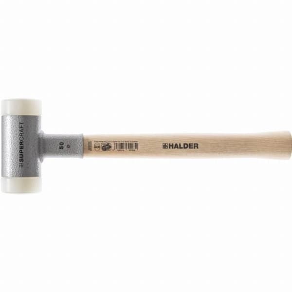 Maillet HALDER Supercraft pas. 3366 - Special nylonhoved - Stål - Hickory