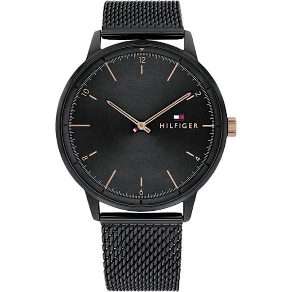Ur - Tommy Hilfiger - 1791845 - Kvarts Analog - Sort Rustfrit Stål - 5 Atm Svart
