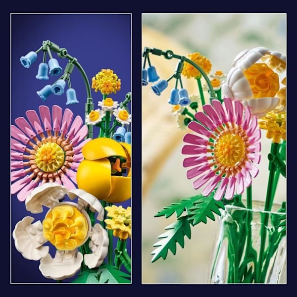 LEGO Botanisk 10347 Liten solig bukett, Konstgjorda blommor, från 9 år Pastell