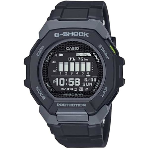 Klocka - CASIO - GBD-300-1ER - Bluetooth - Vattentät 20 barer - Analog Svart