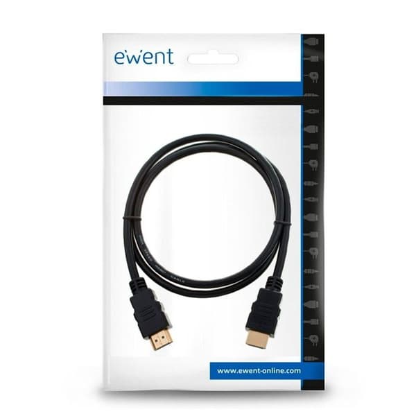 HDMI 2.1-kabel - Ewent - EC1320 - Højhastighed med Ethernet - 1m - Sort