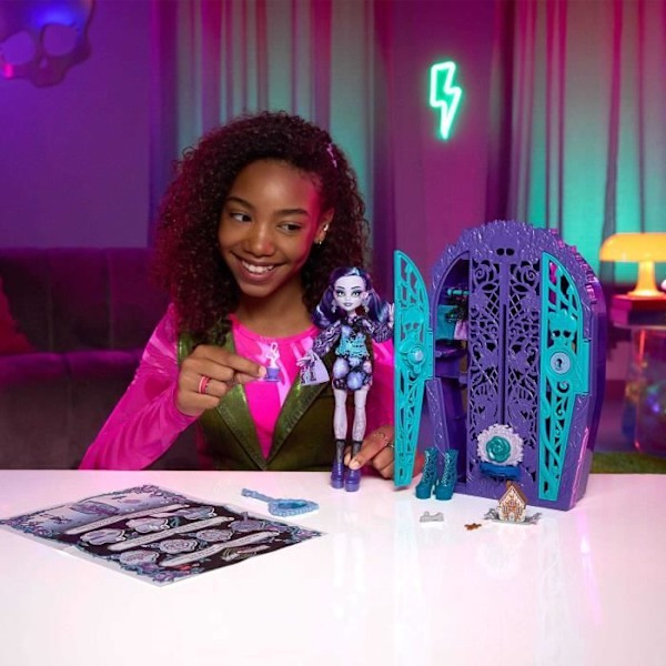 MONSTER HIGH Kasse Monstrøse Hemmeligheder Havegåder Twyla - Monster High - HYT74 Flerfärgad