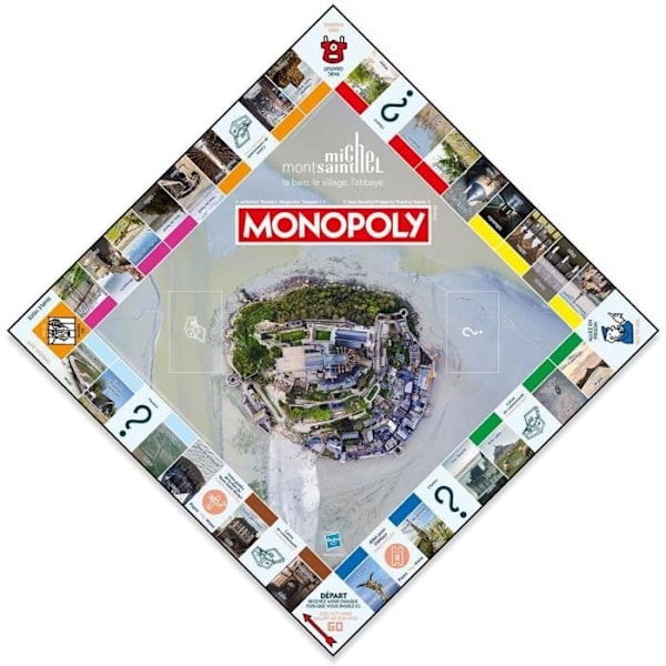 MONOPOLY Mont Saint Michel - Laulupeli - WINNING MOVES