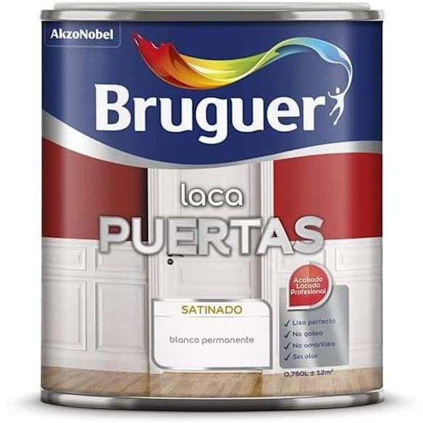 Vernissi Lakka Ovi - BRUGUER - 750 ML - Valkoinen - Pysyvä - Korkea kestävyys Vit