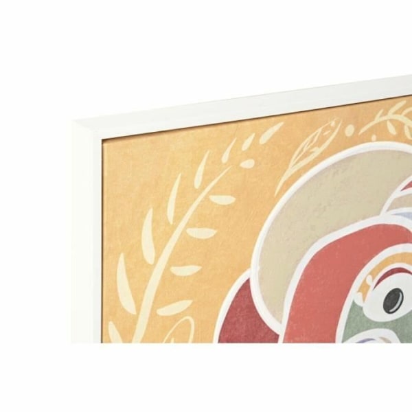 ramme 83 x 4 x 83 cm urban abstrakt (2 enheder) - Farve: MULTICOLOR