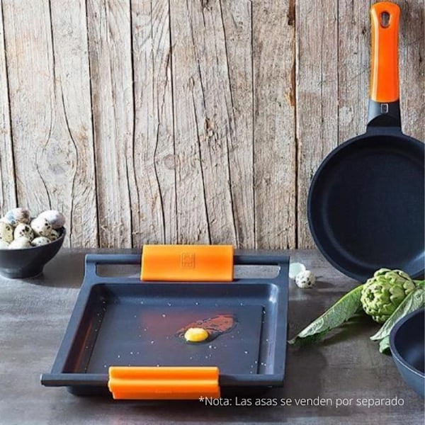 Grilling Palcha - BRA - A271545 - 45 cm - Aluminium - Sort Svart