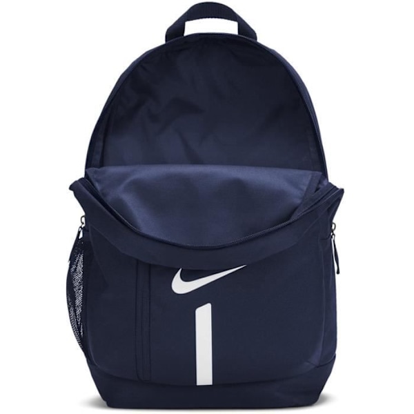 Rygsæk - NIKE - Academy BP Midnight Navy - Buede skulderstropper, polstret ryg, flere lommer - 22 L - H 46 x L 30 x D 18 cm marinblå