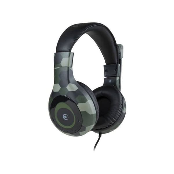 Kablet grønt camouflage stereoheadset til PS5/Xbox-serien Grøn camouflage