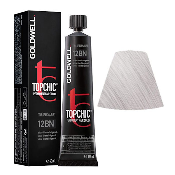 Goldwell Topchic Special Lift Ultra-Blonde beige Nat. 12BN Pysyvä hiusväri 60ml.