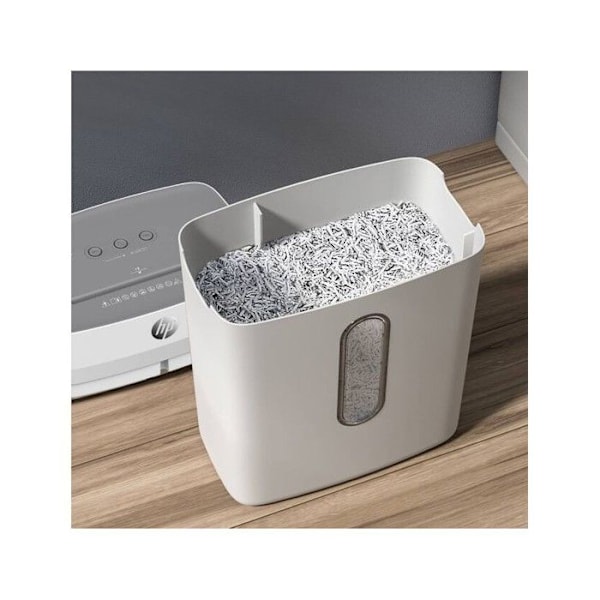 Makuleringsmaskine - HP - ONESHRED 2802 - P4 tværsnit - Kapacitet 12 ark - 23L beholder