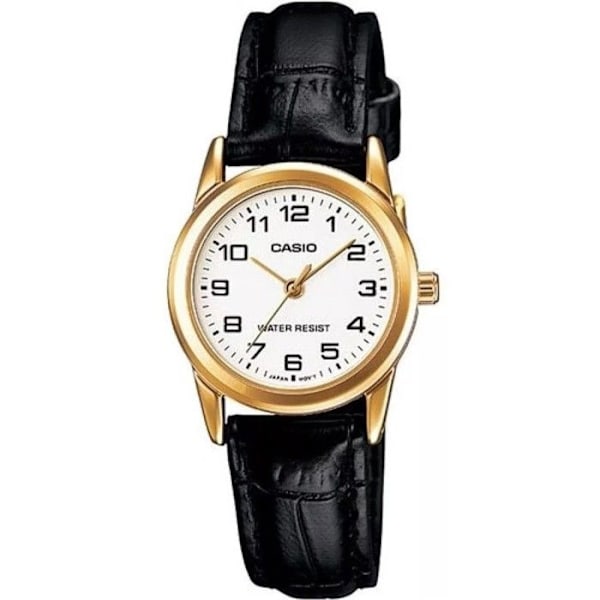 Ur - Casio - Kvindemodel - Sort Stål - Vandtæthed 5 Atm - Analog Kvarts