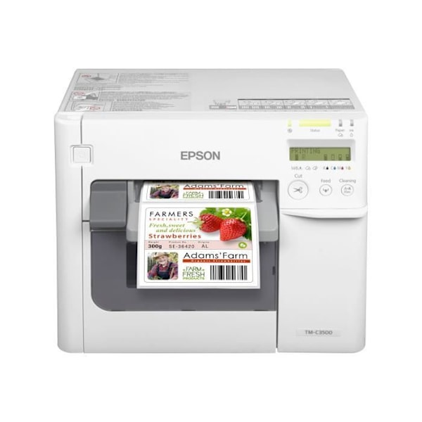 Epson TM C3500 väritarratulostin - Mustesuihku - 112 mm - 720 x 360 dpi - LAN, USB-isäntä