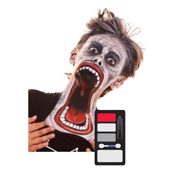 Meikkipaketti - Luotettava Kauppa - Iso Suu - Yksi Koko - Monivärinen - Halloween
