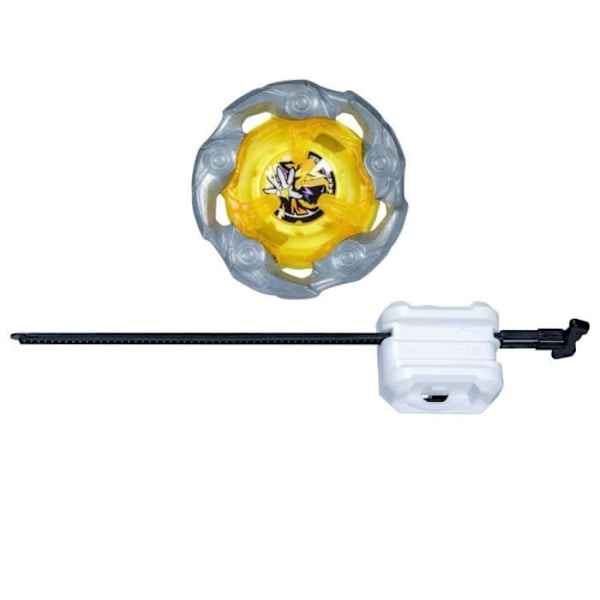 Beyblade X Startpaket Wand Wizard 5-70DB UX, uthållighetstopp och launcher, äkta Takara Tomy-topp, från 8 år. Flerfärgad
