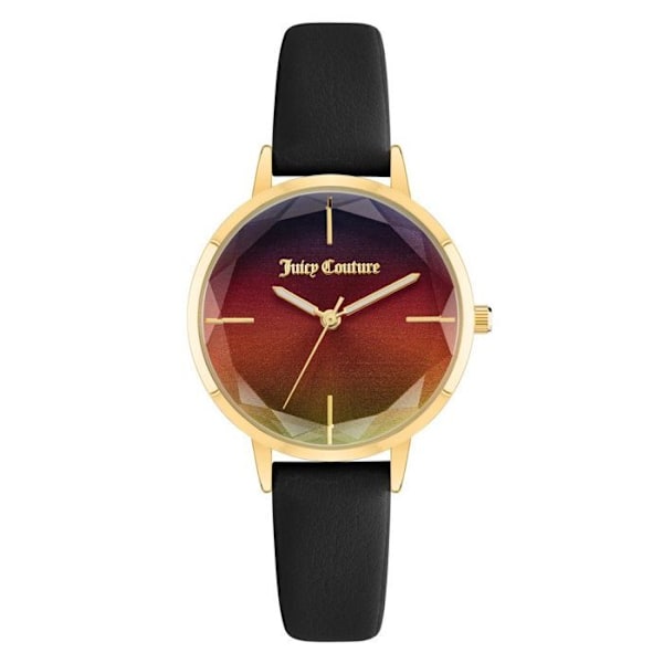 Kello - Juicy Couture - JC1326RBBK - Nahka - Kvarts - 34mm svart/flerfärgad