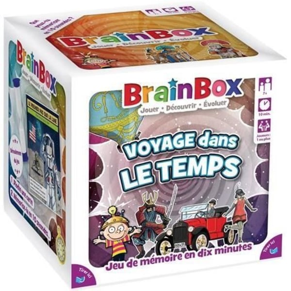 Asmodee Tunnelma Peli BrainBox Matka Aikaan - 5025822133366