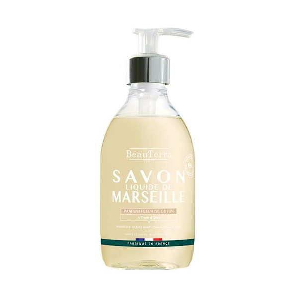 Beauterra Marseille Nestesaippua Kuitukukka 300ml