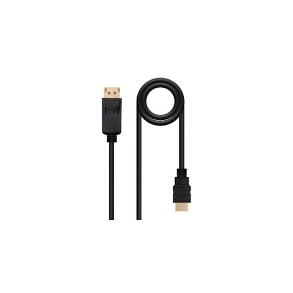 NANOCABLE 10.15.430 DisplayPort til HDMI Adapter Sort 2 m