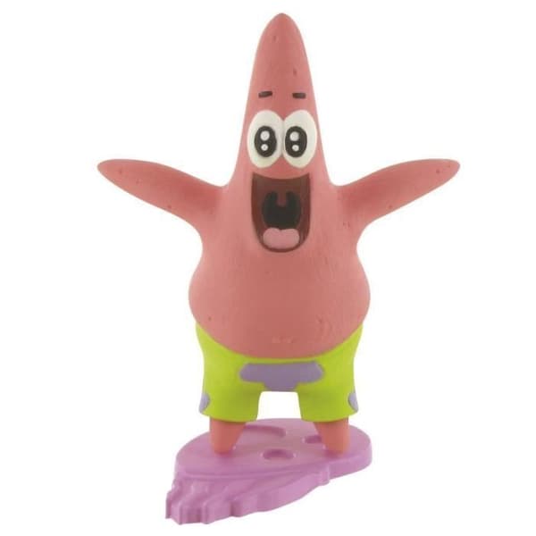Figur - COMANSI - Patrick - Bob Sponge - Multifarvet - Samling - Plastik Multifarvet