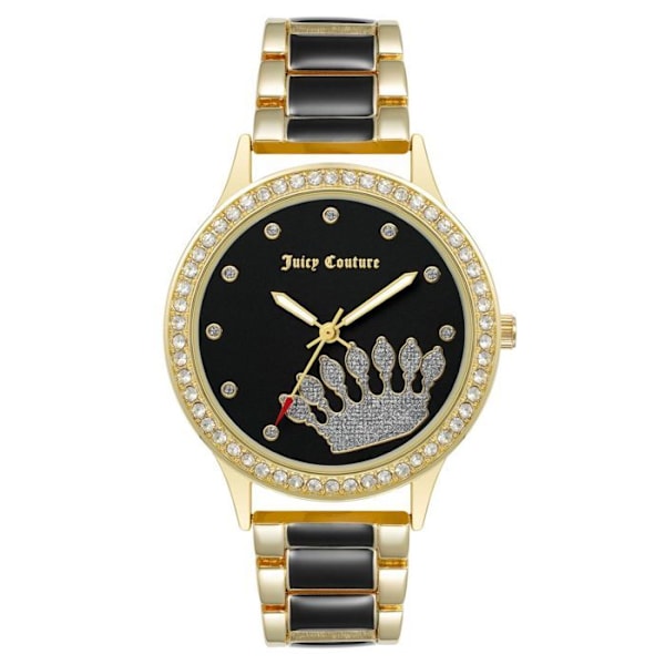 Naisten kello - Juicy Couture - JC1334BKGP - Metalli - Kvartsi - 38 MM flerfärgad/svart