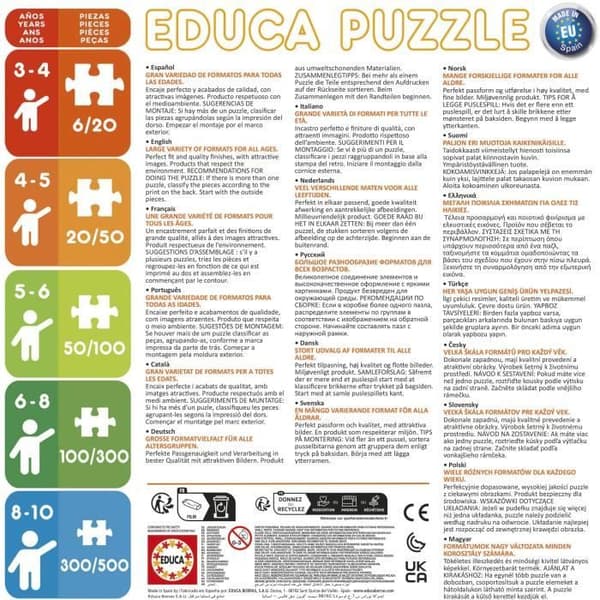 Progressiiviset palapelit - EDUCA - Ariel - 12+16+20+25 kappaletta