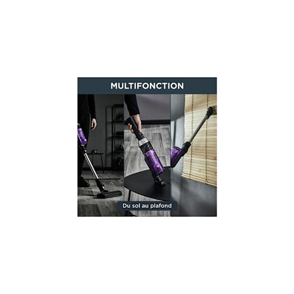 Langattomana varsiimurina - Rowenta - X-Nano - 40 min käyttöaika - 1 kg kevyt Lila